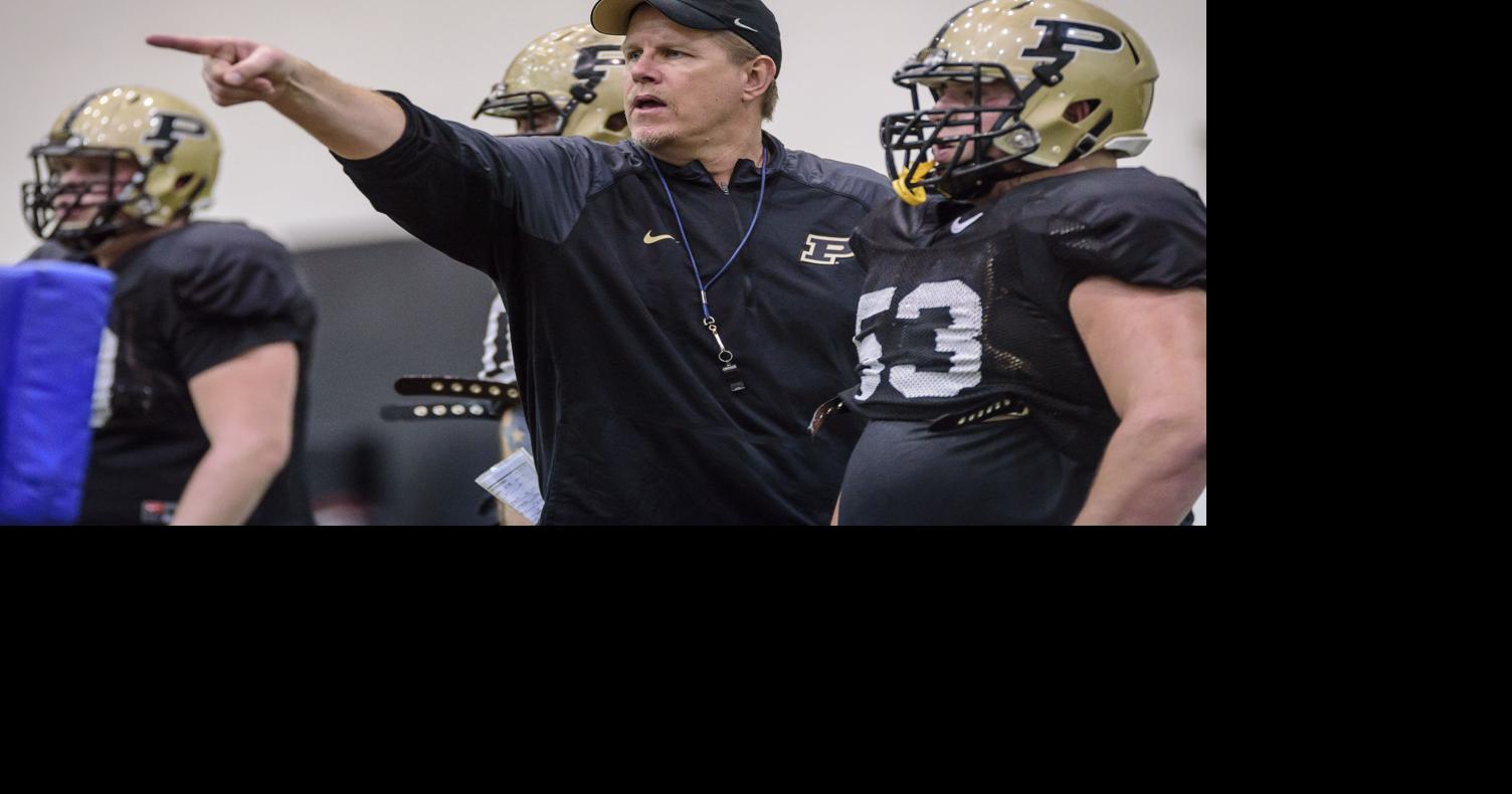 Boilers' new offensive line coach brings accountability and experience ...