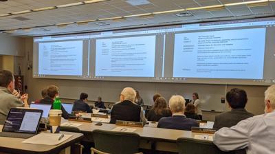 University Senate updates COVID-19 policies, clashes over shared ...