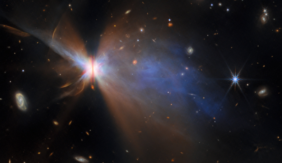 Astronomers capture stunning cosmic butterfly in space | National