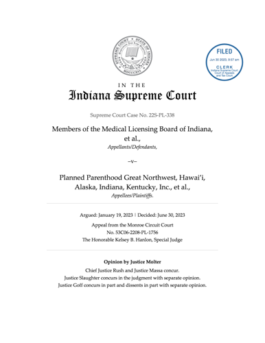 Indiana Supreme Court upholds abortion ban but leaves door open for