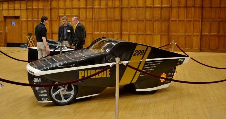 3/22/13 Solar Car Unveiling | Features | purdueexponent.org