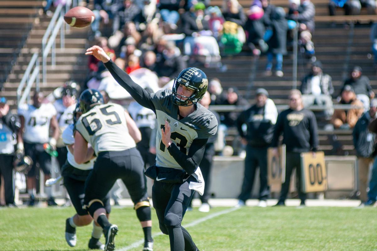 Purdue Football Offense wins spring game, 4236 Sports