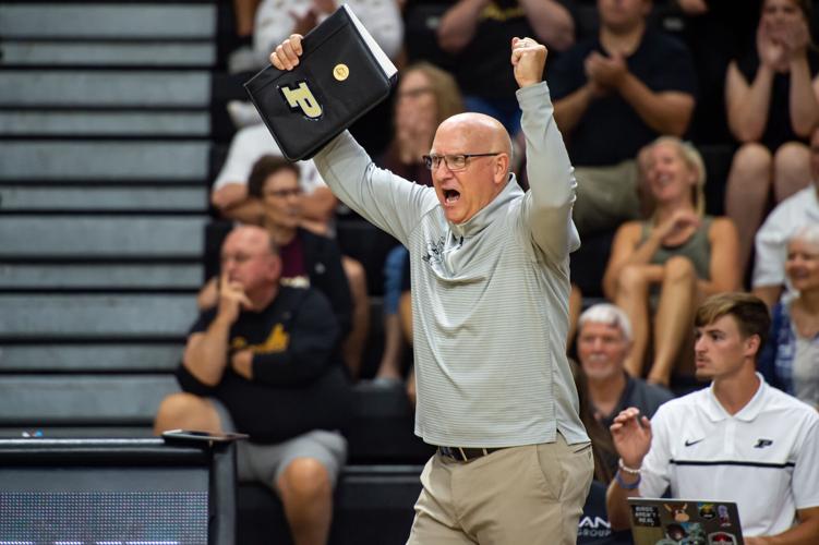Boilers drop close match against Loyola Volleyball