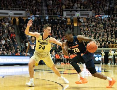 Purdue Men S Basketball Boilers Regain First Place Tie With Win