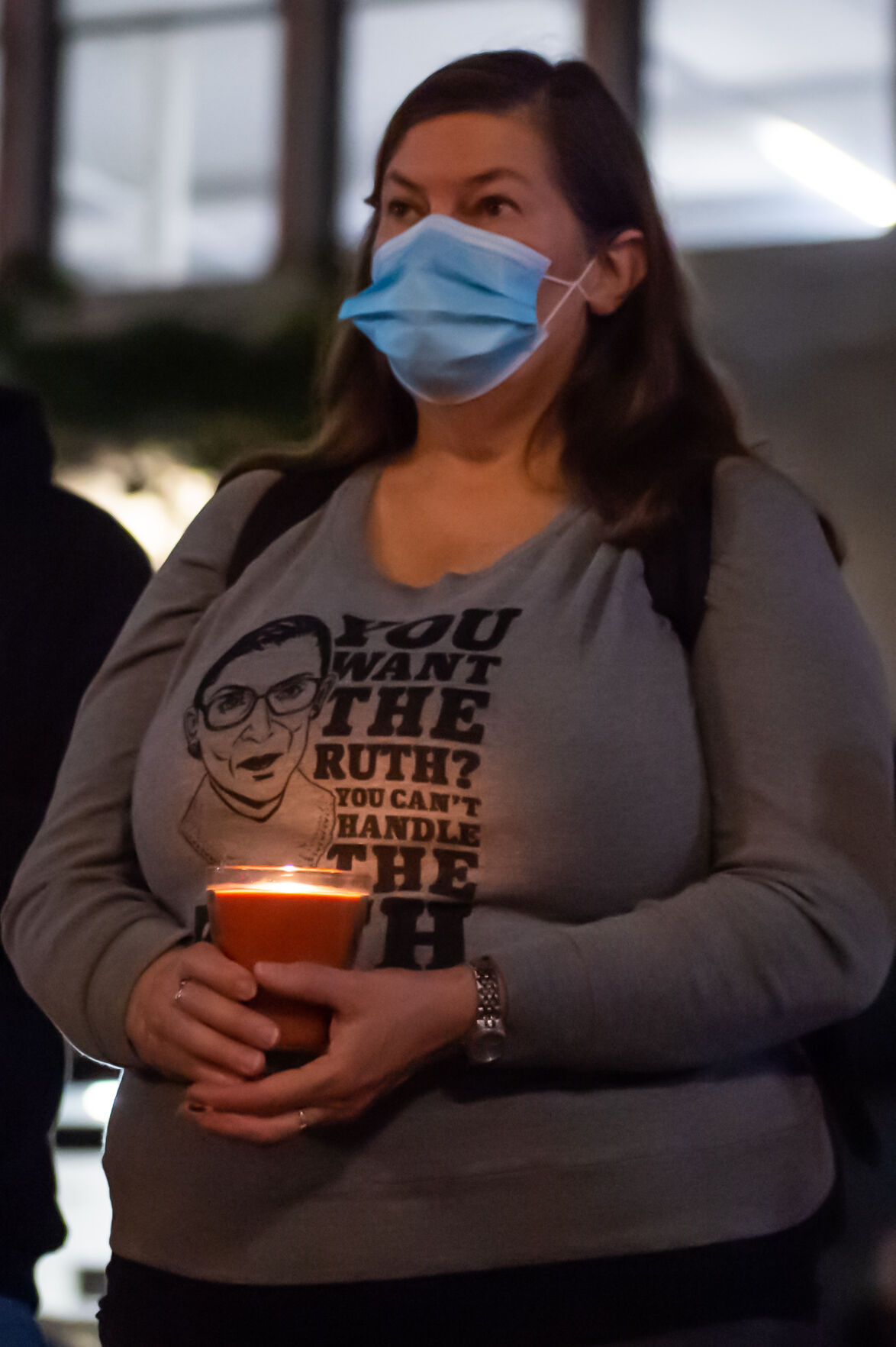 9/20/20 Ruth Bader Ginsburg Vigil, Noemi Ybarra
