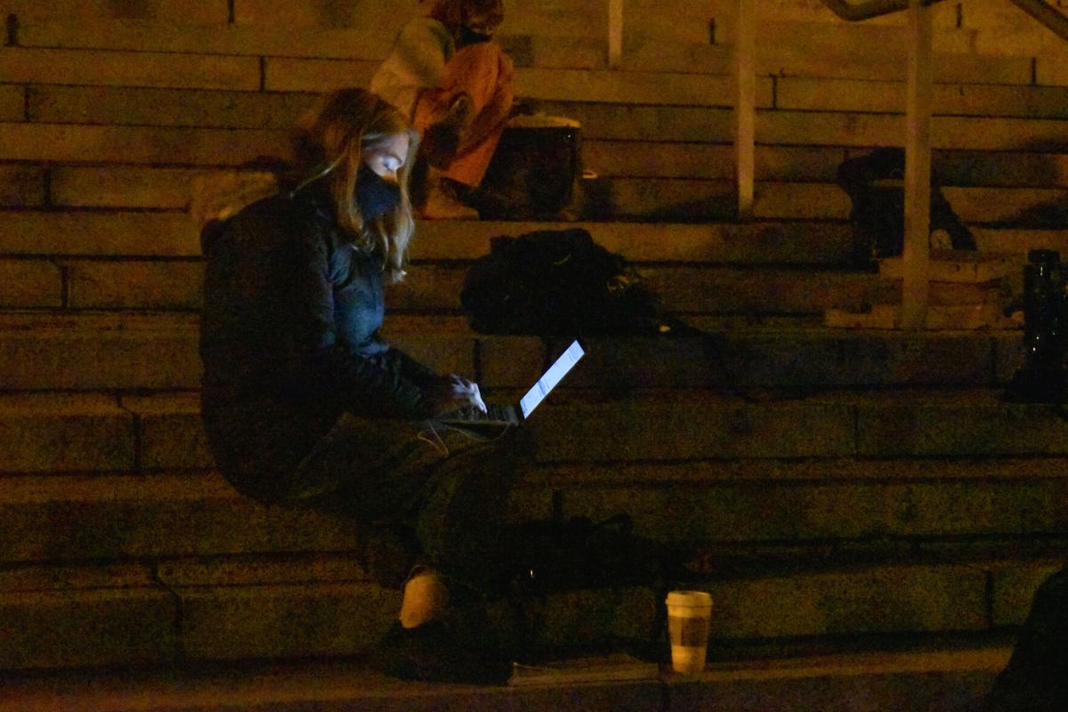 11/19/20 Hovde Sit-ins, Rachel Oberstreet
