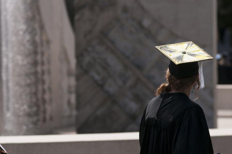 Purdue Graduation caps Campus