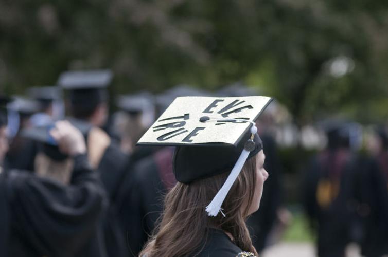 Purdue Graduation caps Campus
