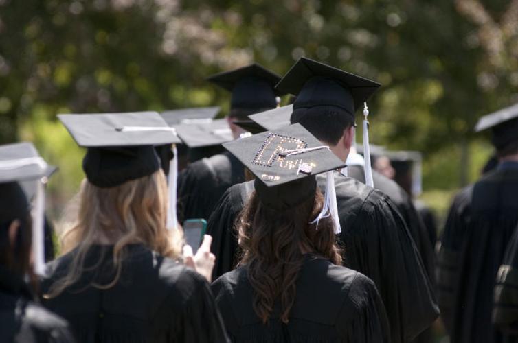 Purdue Graduation caps Campus
