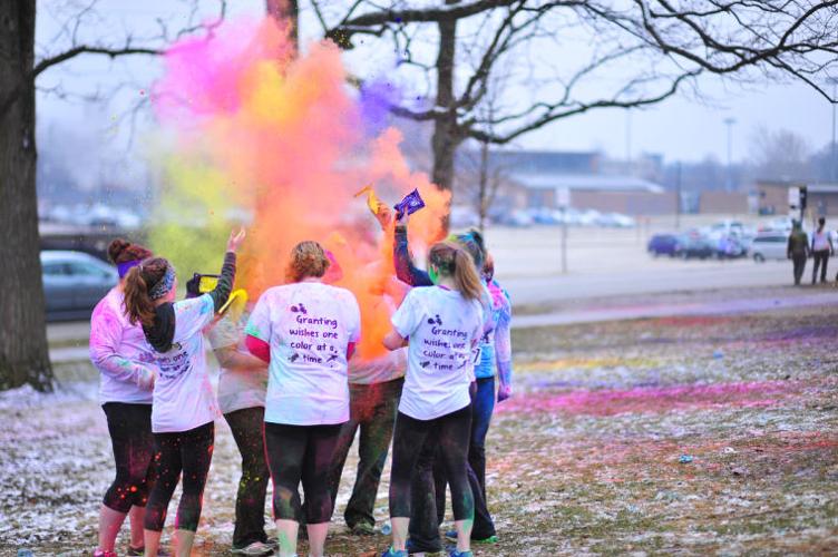 Color Rush runners brave cold for charity | Features | purdueexponent.org