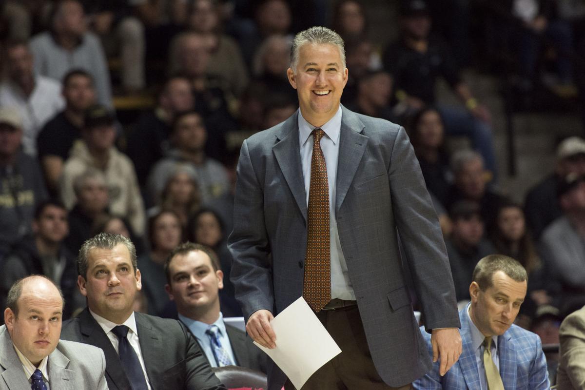 Purdue Men S Basketball Coach Painter Enters Infiniti Coaches