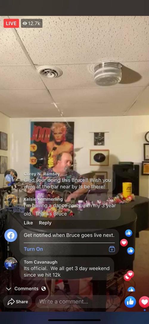 3/26/20 Bruce Barker FB livestream