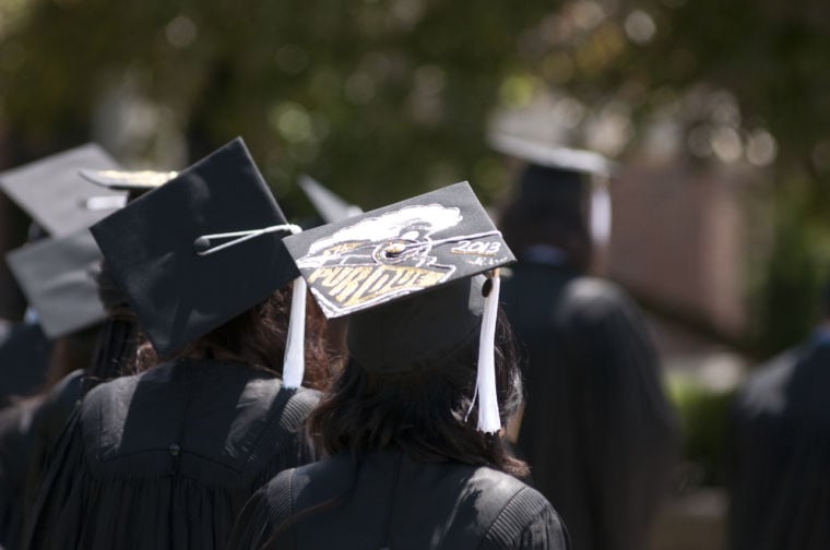 Purdue Graduation caps | Campus | purdueexponent.org