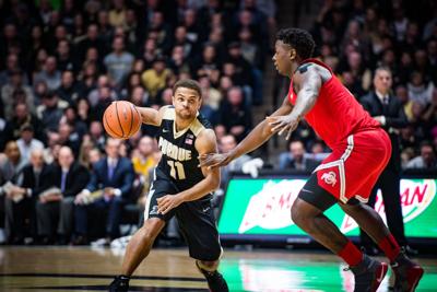 Purdue Men S Basketball Boilers Fall To No 14 Ohio State In