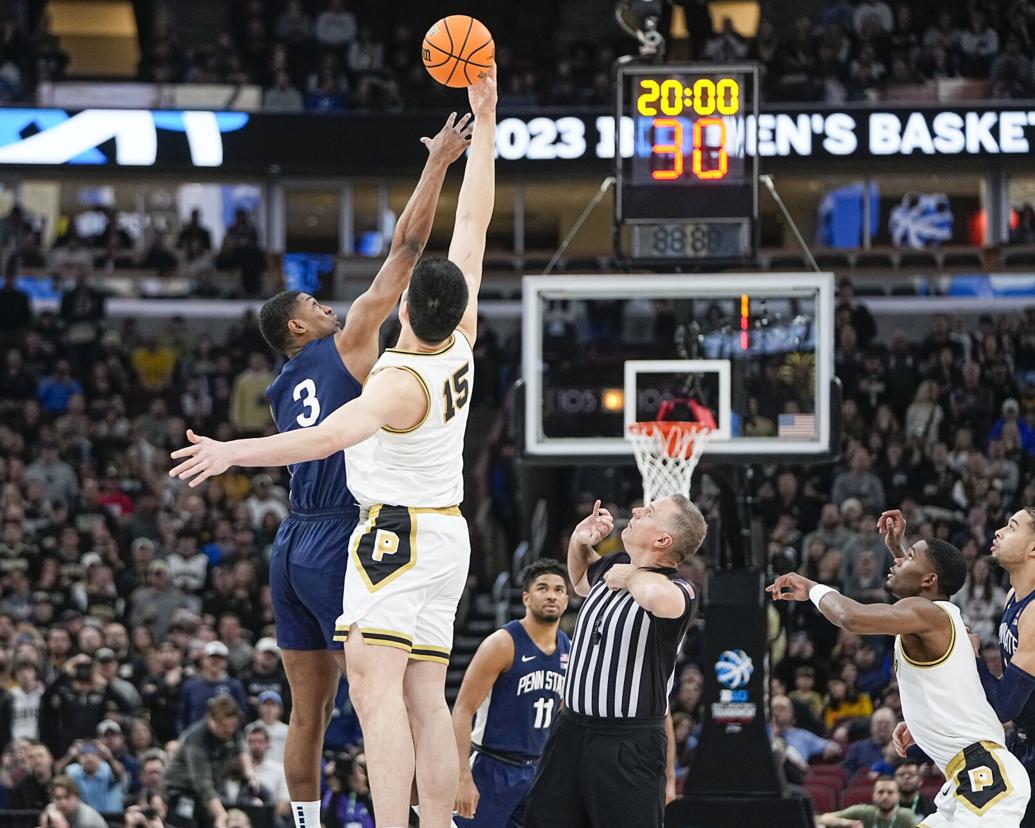 3/12/23 Big Ten Tournament, No. 1 seed Purdue 67, No. 10 seed Penn