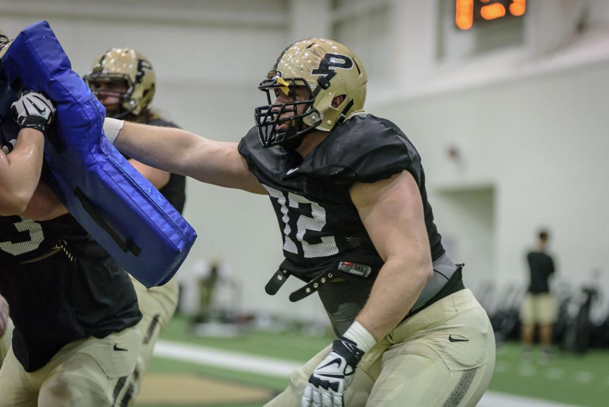 Purdue Football Offensive Line Features Sophomore Center Alongside Senior Guards Sports Purdueexponent Org