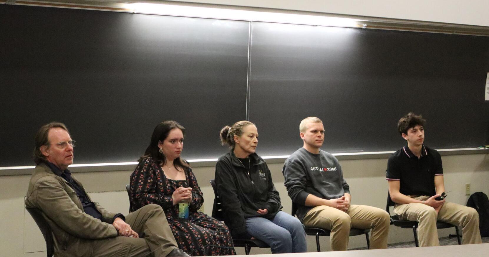 Overdose Lifeline group discusses addiction , peer support