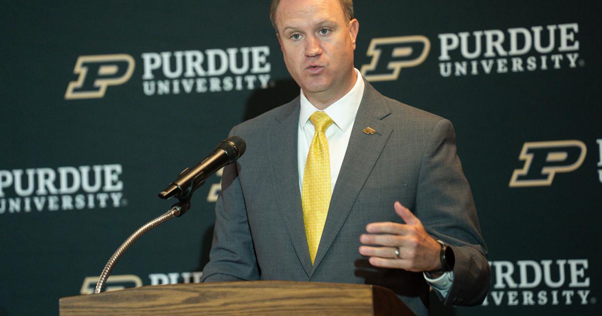 McClelland takes podium as new Purdue AD, jabs IU | Sports ...