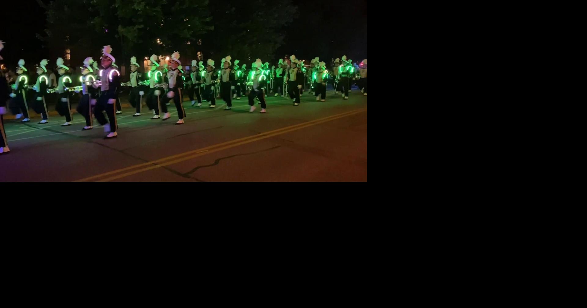 10/1/21 Parade video, band performing Campus