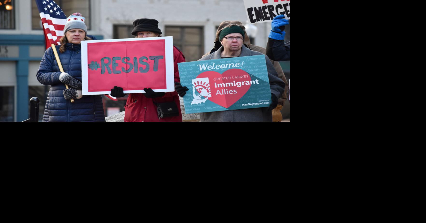 2/18/19 Fake Emergency Protest | City & State | purdueexponent.org