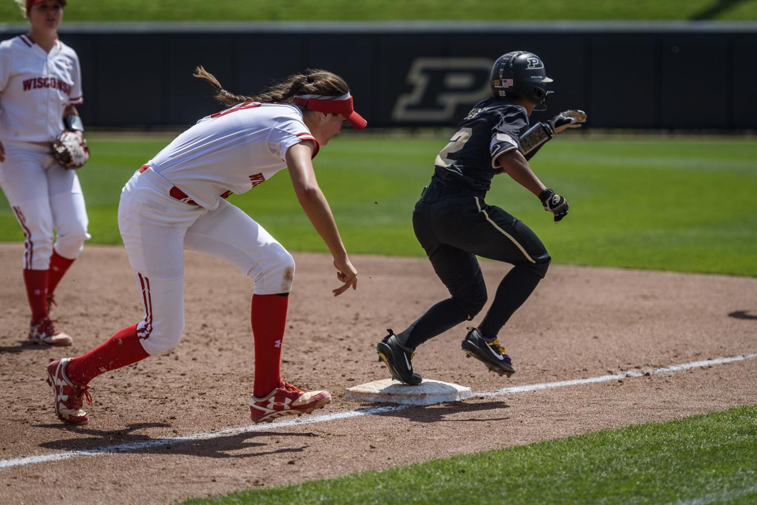 Purdue Softball Boilers split two games with Wisconsin Softball