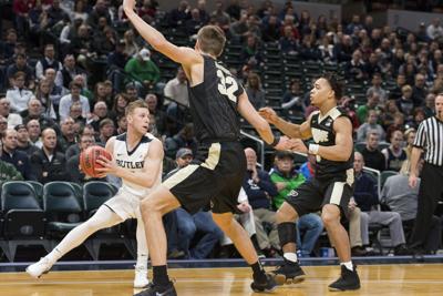 Purdue Men S Basketball Boilers Run Butler In Crossroads Classic