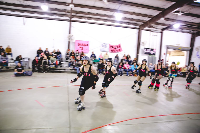 3/8/14 Roller Derby, Lafayette Brawlin' Dolls vs. Naptown's Third Alarm Gallery