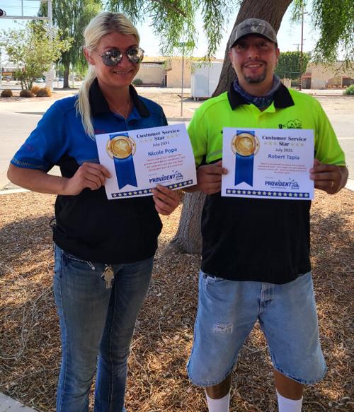 Hometown 'Customer Service Awards' honorees: Blythe distinction sponsored by Provident Bank