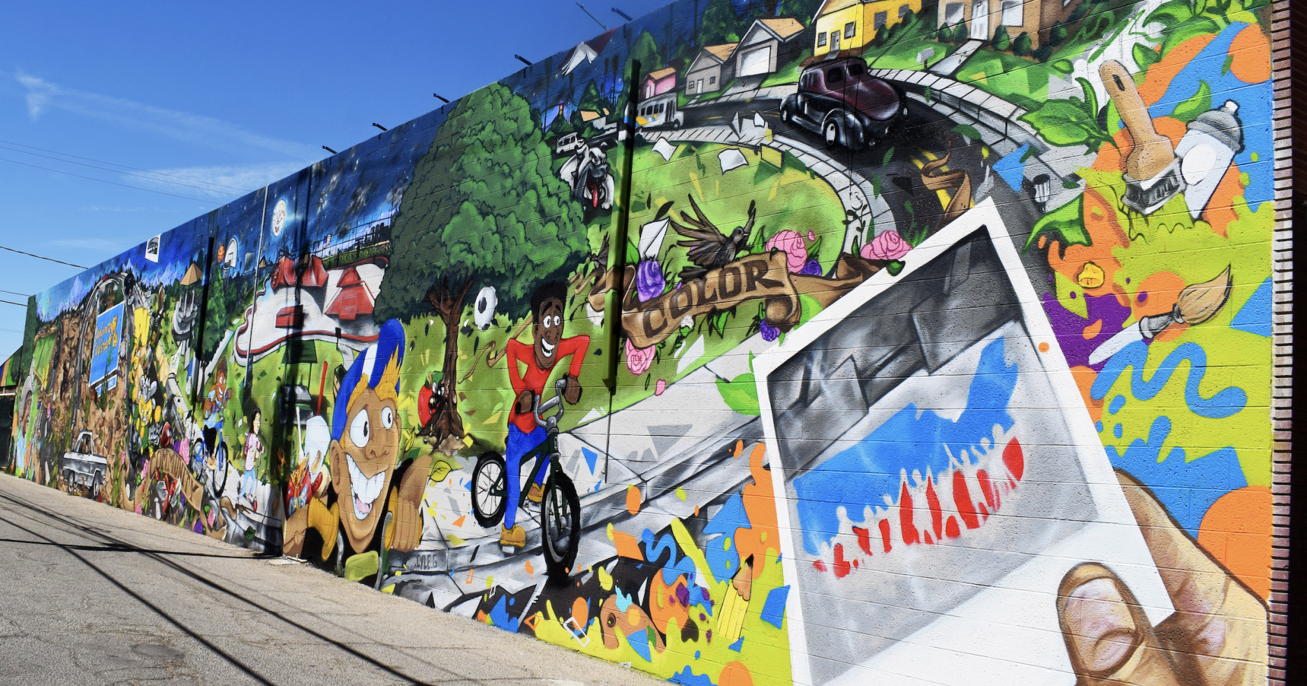 'Our community's culture through color': Local artists Cyle George, Gabriel Pecina complete latest hometown mural | Blythe News - Vimarsana News