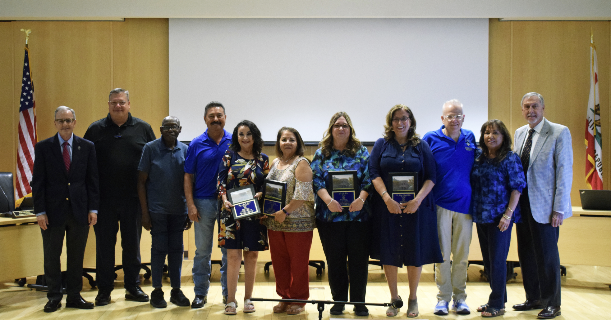 'Thank you all': PVC leadership, board officials recognize 8 retirees | Blythe News - Vimarsana News