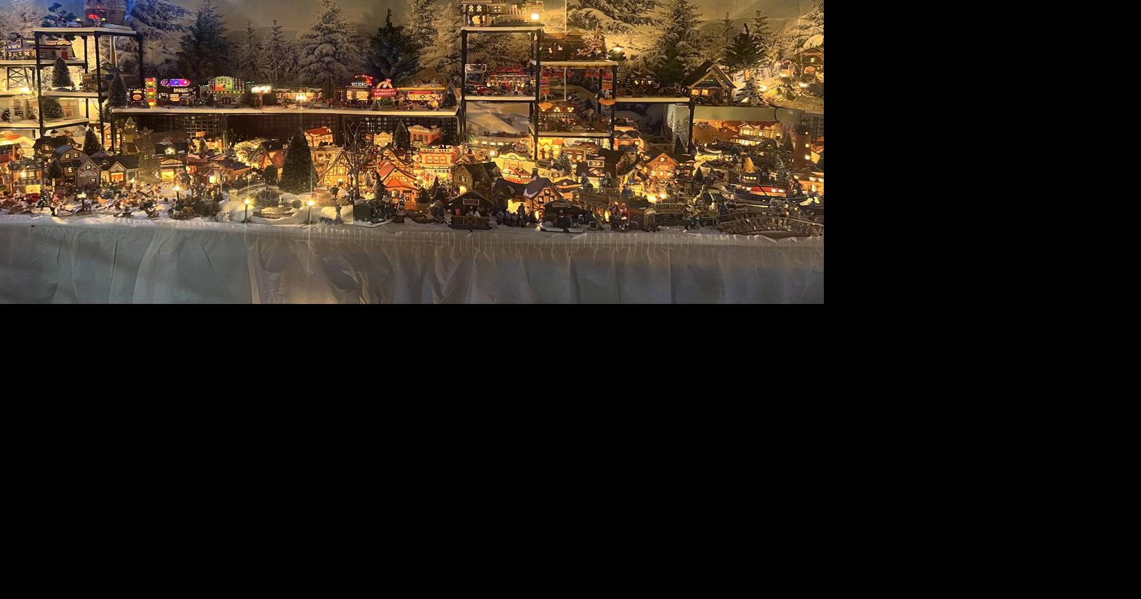 A Christmas village built on memories