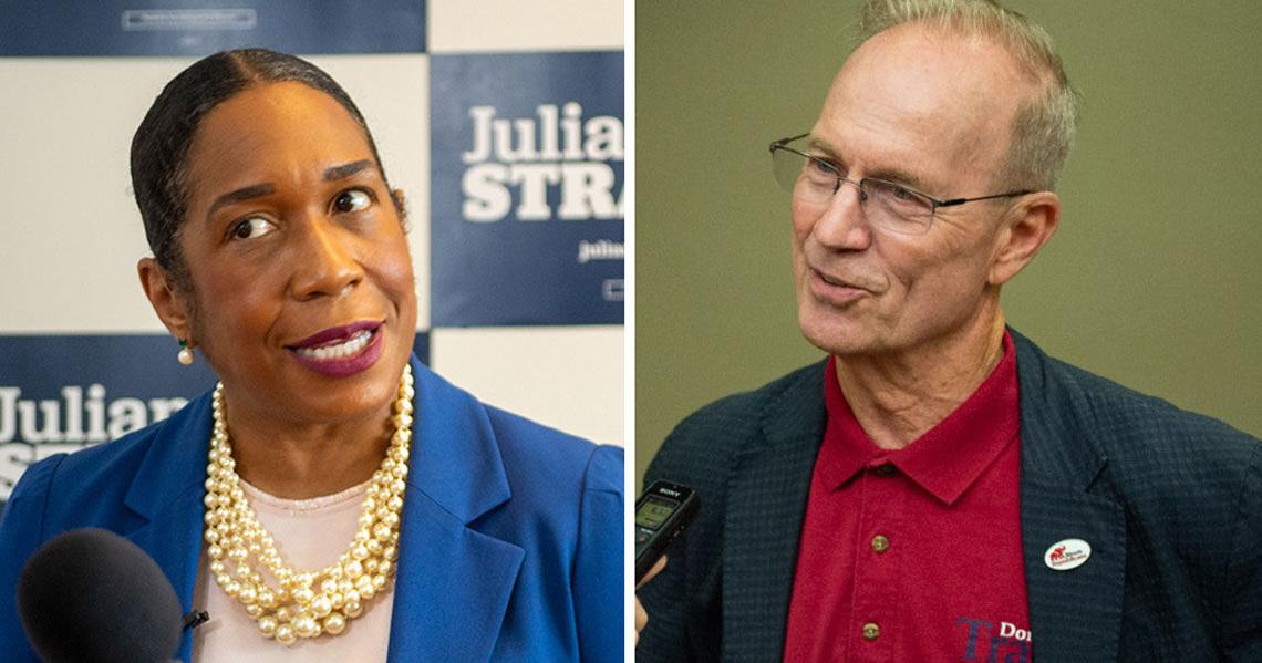 Stratton, Tracy clash over Trump, affordability in lone U.S. Senate forum