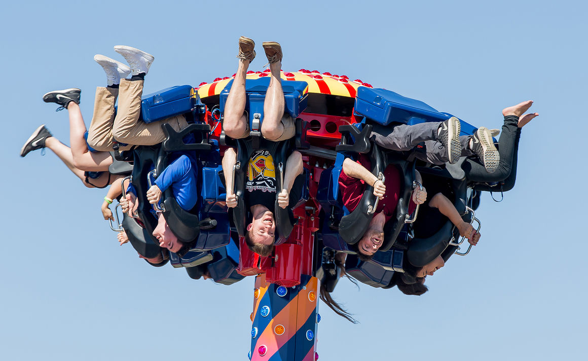 Thrillseekers take off on new rides at Modern Woodmen Park Local