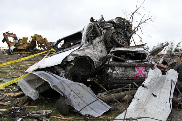 More bad weather could hit Iowa, where 3 powerful tornadoes caused