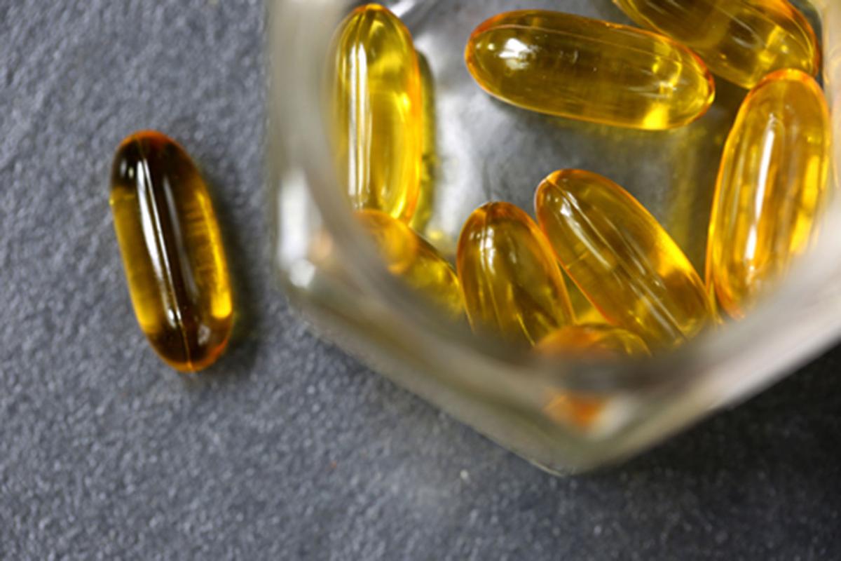 Fish oil helps dry eyes