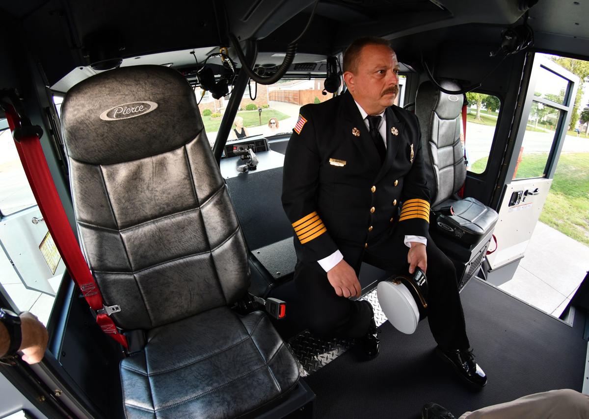 Silvis Fire Department new Pierce Enforcer Pumper