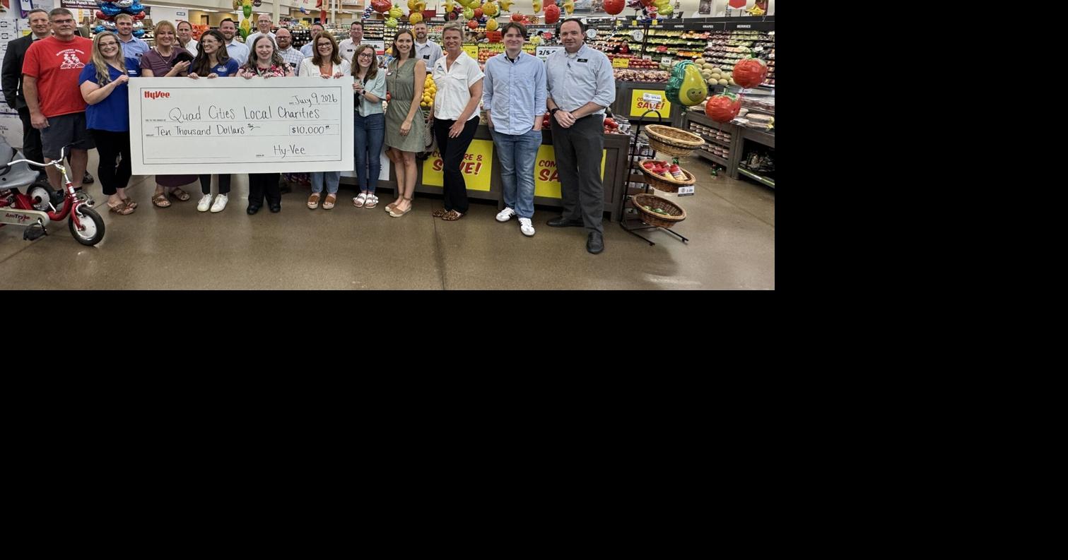 Quad-Cities Hy-Vees celebrate Birdies for Charity donations to local nonprofits
