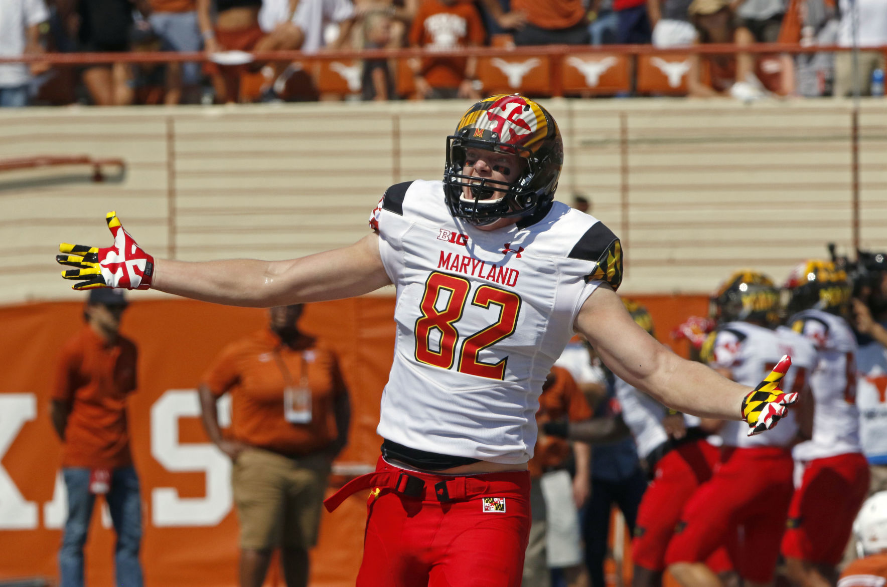 APTOPIX Maryland Texas Football