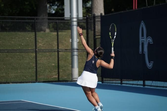 Women's tennis comes up just short to North Park