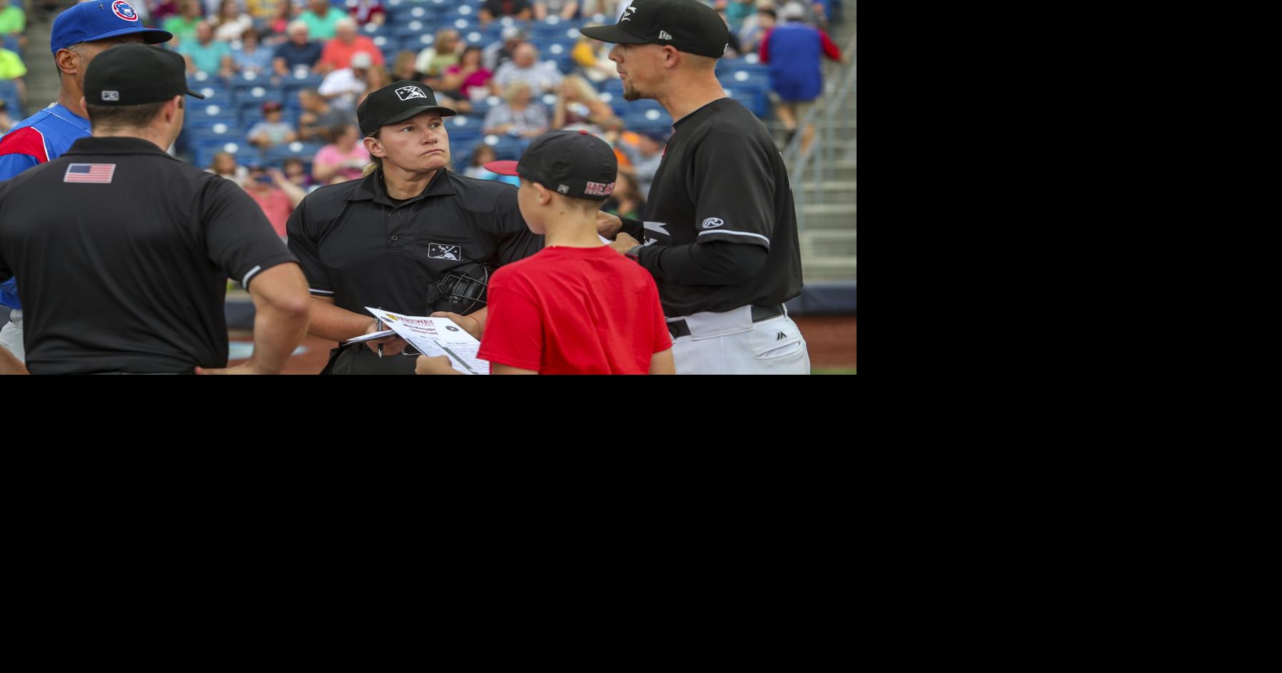 Watch now: Minor League umpire Jen Pawol 