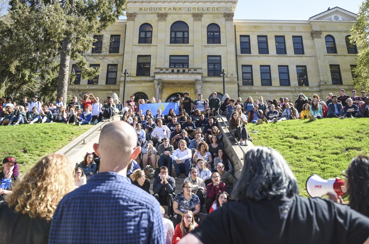 At Augustana, demonstrations and condemnations over campus sexual culture |  Local News | qconline.com