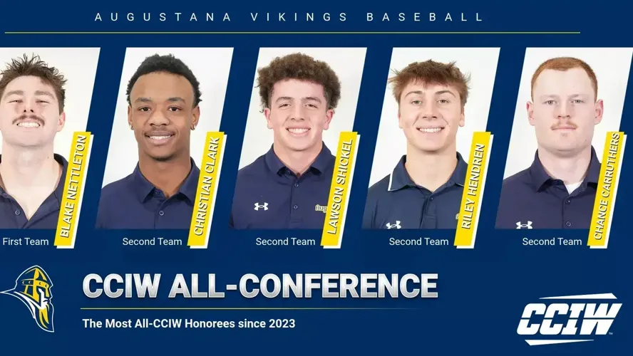 Five Vikings named to CCIW All-Conference Team