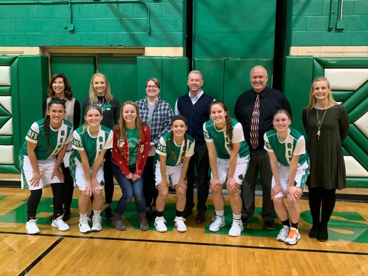Geneseo Girls Basketball Seniors Honor Influential Educators