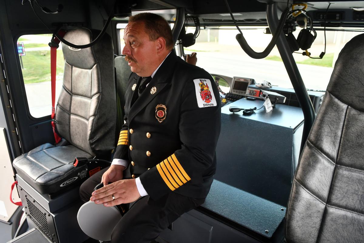 Silvis Fire Department new Pierce Enforcer Pumper