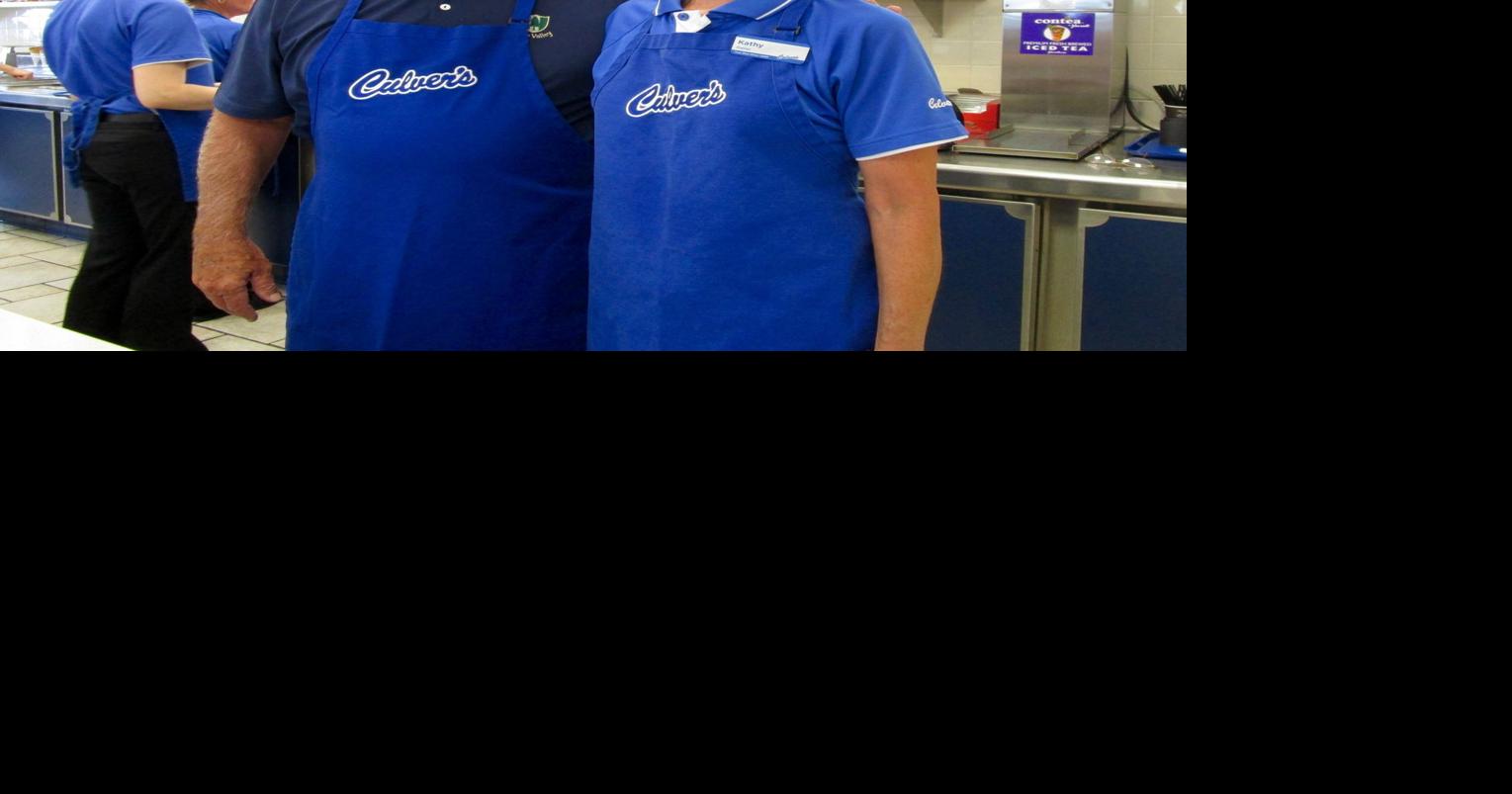 Culver's co-founder visits Geneseo franchise and serves up some burgers ...