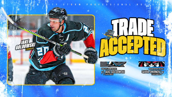 Storm Acquire Forward Jake Goldowski from the Macon Mayhem