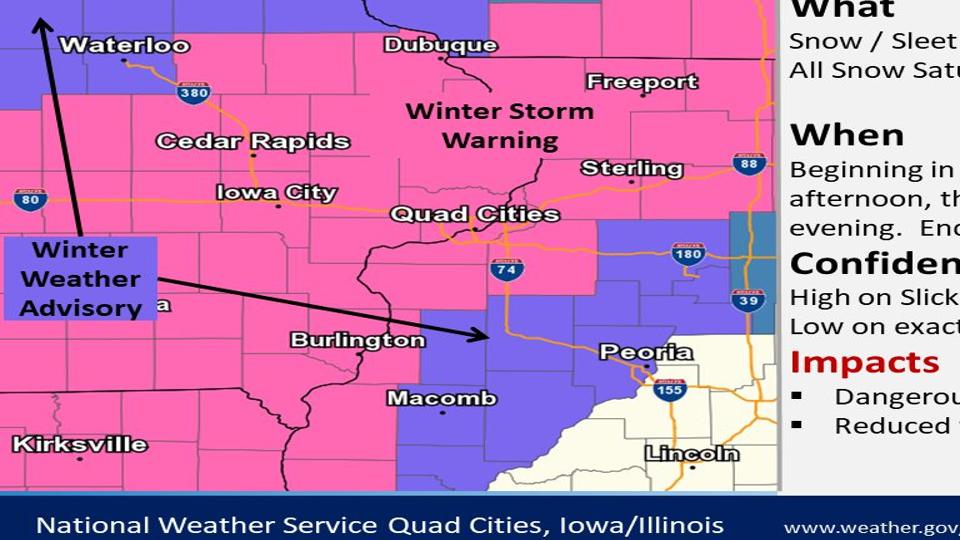 Friday Briefing Winter Storm On The Way Changes Coming To Q C