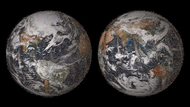 Last year, NASA compiled a "Global Selfie"