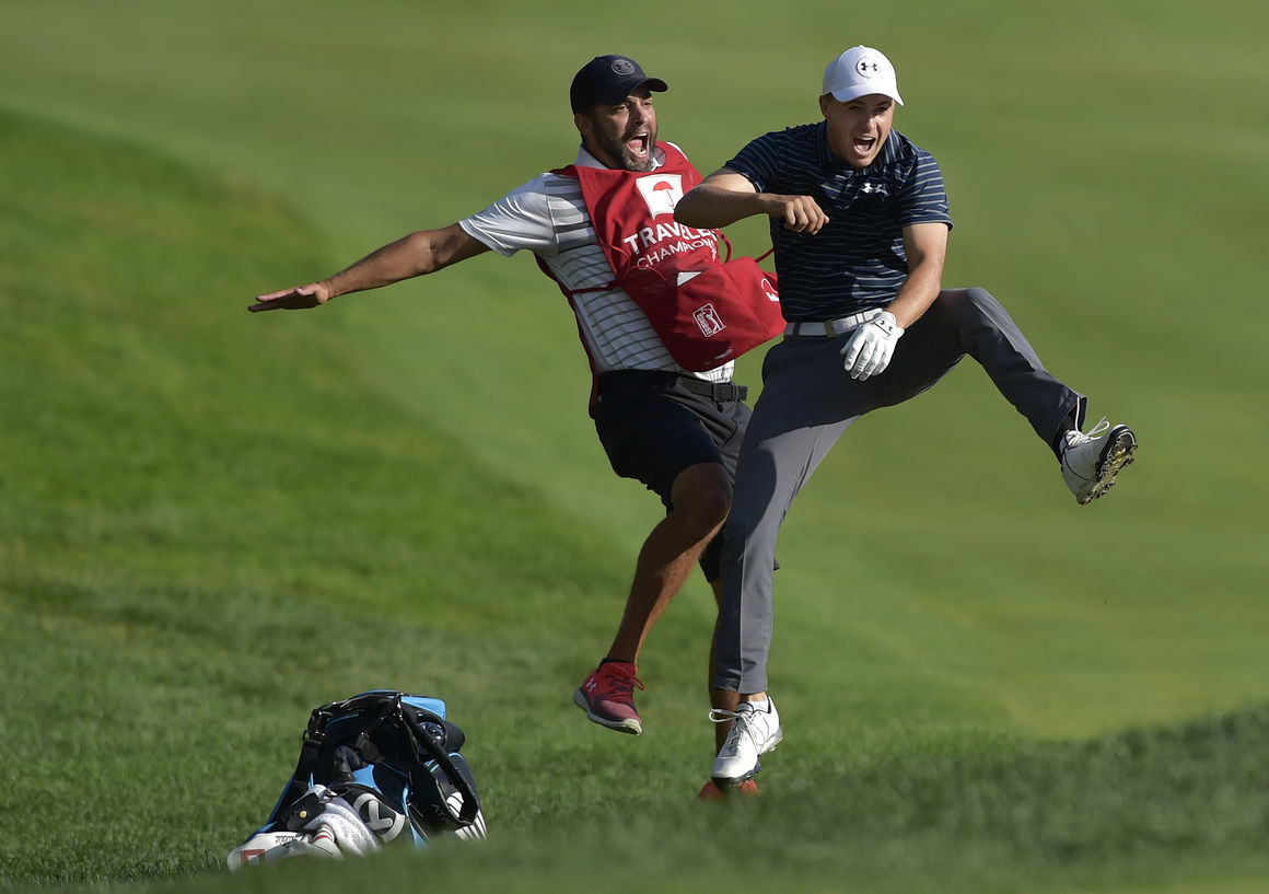 Another Miracle Chip Spieth Wins Travelers With Sand Shot In Sudden Death 