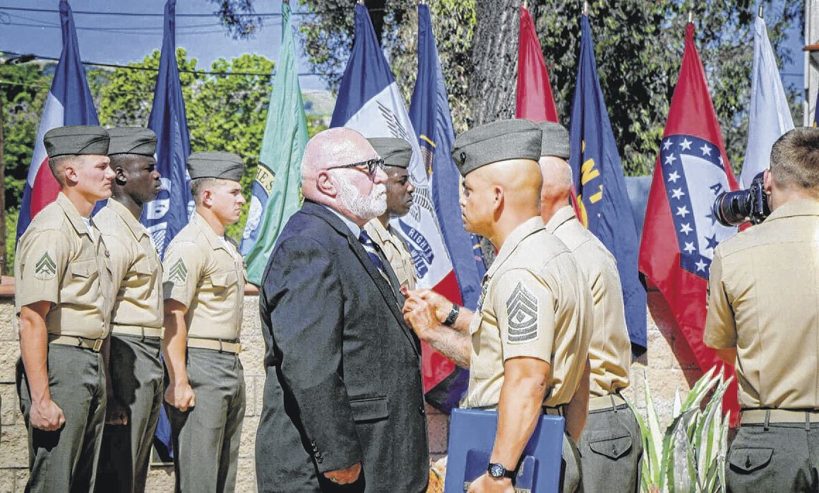 Moline native receives Bronze star with Valor 50 years later
